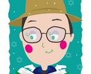 あなたをPOPなキャラに仕上げます 他とは違う個性的な似顔絵を表現します。 イメージ3