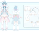 歌ってみた･立ち絵･1枚絵描きます 喜怒哀楽色んなかわいい女の子お描きします♡ イメージ9