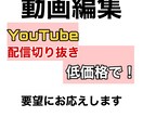 動画編集、配信の切り抜きを行います 丁寧に編集を行います。要望も細かく聞き、応えます。 イメージ1