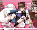 イラスト描きます こんなイラストがほしいんだっ　そんな時は私に言ってみて下さい イメージ3