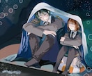 基本金額1500円からイラスト作成します 商業利用・夢絵もOK【リピーター様は割引します！】 イメージ8