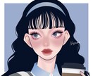商用可✨大人可愛い/綺麗め/上品なイラスト描きます 配信用/歌ってみた/サムネ/アイコン/似顔絵/立ち絵など❣️ イメージ2