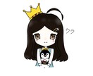 イラスト描きます ミニキャラ（上半身まで）色んな設定で描けます。 イメージ2