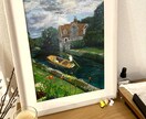 オーダーメイドのアクリル風景画を描きます お客様がお好きな風景、人、動物、色などをヒアリングします。 イメージ1
