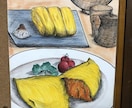 飲食店のメニューのさし絵描きます メニューに彩りを加えます。※見本は描いたら追加していきます。 イメージ2