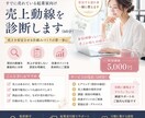 集客が安定しない方へ｜売上動線をプロが診断します 売上が安定しない原因を診断。どこを改善すべきか提案します イメージ1
