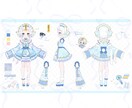 修正3回！可愛くてラブリーな女の子を描きます snsアイコン.1枚絵.グッズイラスト他 イメージ5