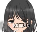 SNS用アイコン描きます (1週間以内に納品！)あなただけの可愛いアイコン描きます！ イメージ3