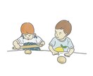 シンプルでかわいいイラストおつくりします 思い出の写真をイラストに！SNSアイコンやHP画像にも！ イメージ9