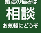 婚活の悩みを一緒に考えます 不安や迷いを丁寧にお聞きします イメージ3