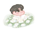 アイコンなどに使えるイラストをお届けします 推し活など!温もりがある、ゆるゆる柔らかいアイコン作ります! イメージ1