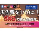 SNS広告・高品質AIショート映像制作します 30秒で企業SNS広告に最適なAI映像を制作します イメージ1