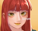 無料で小物追加OK!厚塗りかアニメ塗りで描きます 男女キャラ両方対応可、似顔絵もOKです イメージ1