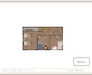 住宅のプレゼン用平面図を作成します 図面を素材感のある、伝わるプレゼン平面図へ イメージ9