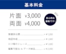 シンプルでスタイリッシュな名刺を作成します １つ１つ丁寧にデザインします！│特別価格で提供中！ イメージ2