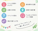 楽しいイベント企画などを一緒に考えます 子ども会や地域イベントの企画を考えます イメージ3