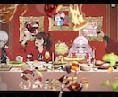 歌ってみた・オリジナルMVのイラストを制作します ご要望に沿った動画用サイズのイラストを制作可能です！ イメージ1