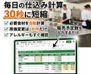飲食店向け原価・発注管理自動化シート販売します 「仕込み計算を自動化。原価・アレルゲン管理も一本で」 イメージ1