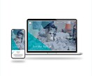 ホームページ・LP等のwebサイト制作いたします おしゃれでシンプルに見やすいwebサイト全般受け付けます！ イメージ4