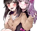 あなたのSNSアイコンを作成します 美少女などのイラストを描きます。 イメージ2