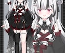 可愛いVtuber用、IRIAM用立ち絵承ります あなたの理想のキャラデザでVtuber活動をお手伝いします！ イメージ5