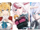 最安値！【商業OK】透明感のあるイラストを描きます 鮮やかで魅力的なキャラクターを描きます！ イメージ3