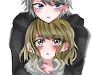 写真をアニメ風のイラストにします 恋人との記念日やTwitter等のアイコンにいかがですか？ イメージ2