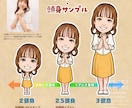 ポップで見やすい似顔絵を作成します プロのイラストレーターによる程良くリアルで見やすい似顔絵です イメージ3