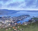 建築や農業（自然や生き物）のイラスト制作ができます あなたが残したい風景や建物の一枚絵を描きます！ イメージ1