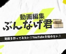 ぶんなげOK！動画編集いたします イメージに合わせて編集します！ イメージ1