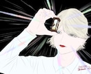 商用OK！耽美で唯一無二な個性的な絵を制作します 完全手作業オリジナルの耽美なイラストを制作します！ イメージ6