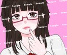 女の子のイラストを描きます お安く×手軽に×可愛いアイコン制作☆ イメージ4