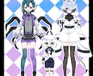 IRIAM・TRPG等の立ち絵制作ます お得なセット割プランもあります イメージ6