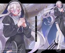 ポップで映える！あなた色の立ち絵をお描きします 明るくポップな配色でカラフルキュートな立ち絵をお届け♪ イメージ6
