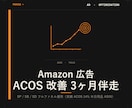 Amazon広告ACOS改善を3ヶ月伴走します SP/SB/SDフルファネル運用で広告効率を再設計 イメージ1