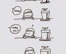 エモかわいいイラスト描きます アイコンにしたら「それ可愛い」と言われます イメージ4