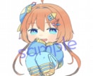 デフォルメキャラ【最短3日】描きます 推しや好きな人をミニキャラにしませんか？ イメージ4