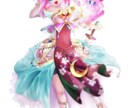 オリジナルキャラクターの立ち絵を制作いたします 透明感のある塗りとファンタジー系デザインが得意です。 イメージ4