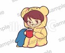 最短2日！ミニキャライラスト描きます 癒され系アイコン、商用利用も可 イメージ3