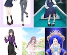 夢絵、アイコン、立ち絵、イラスト描きます 商用利用OK、簡易依頼・デフォ依頼も受付てます◎ イメージ3