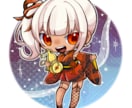 浴衣限定お値引き価格！SDキャラ描きます 夏のお手伝い！浴衣デザインもします！ イメージ5