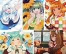 商用◎優しく温かな世界観が好きな貴方へお描きします 配信/Vtuber/MV/歌ってみた/立ち絵/アイコンなど イメージ3