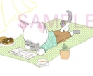 シンプルで可愛い！動物イラスト描きます 商用可◎SNSのアイコンや広告・チラシにもどうぞ イメージ2