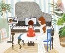 物語が感じられる一枚絵を描きます あなたの「伝えたい」場面を色鉛筆調の柔らかn色調で演出します イメージ1