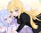 商用利用◎アイコン、サムネ、立ち絵イラスト描きます 綺麗で可愛いイラスト！(アイコン/立ち絵/一枚絵) イメージ3