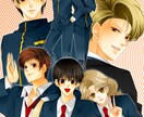 アイコン、同人誌の表紙、漫画等のイラスト描きます あなたの作りたいをイラストでお手伝い イメージ4