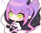 かわいいミニキャラSDイラストを描きます 人気VTuberのYouTubeサムネに採用実績あり！ イメージ3