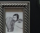 他にはない、繊細な線画で似顔絵を描きます 〝心〟や〝情景〟が伝わる絵をお探しの方へ イメージ4