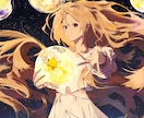サムネイル等の厚塗りイラストを作成いたします サムネイル・MVイラスト・壁紙 イメージ1