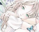 もっちりとしたかわいい女の子のアイコンを描きます 繊細で柔らかいアナログイラストの雰囲気がお好みの方へ イメージ1